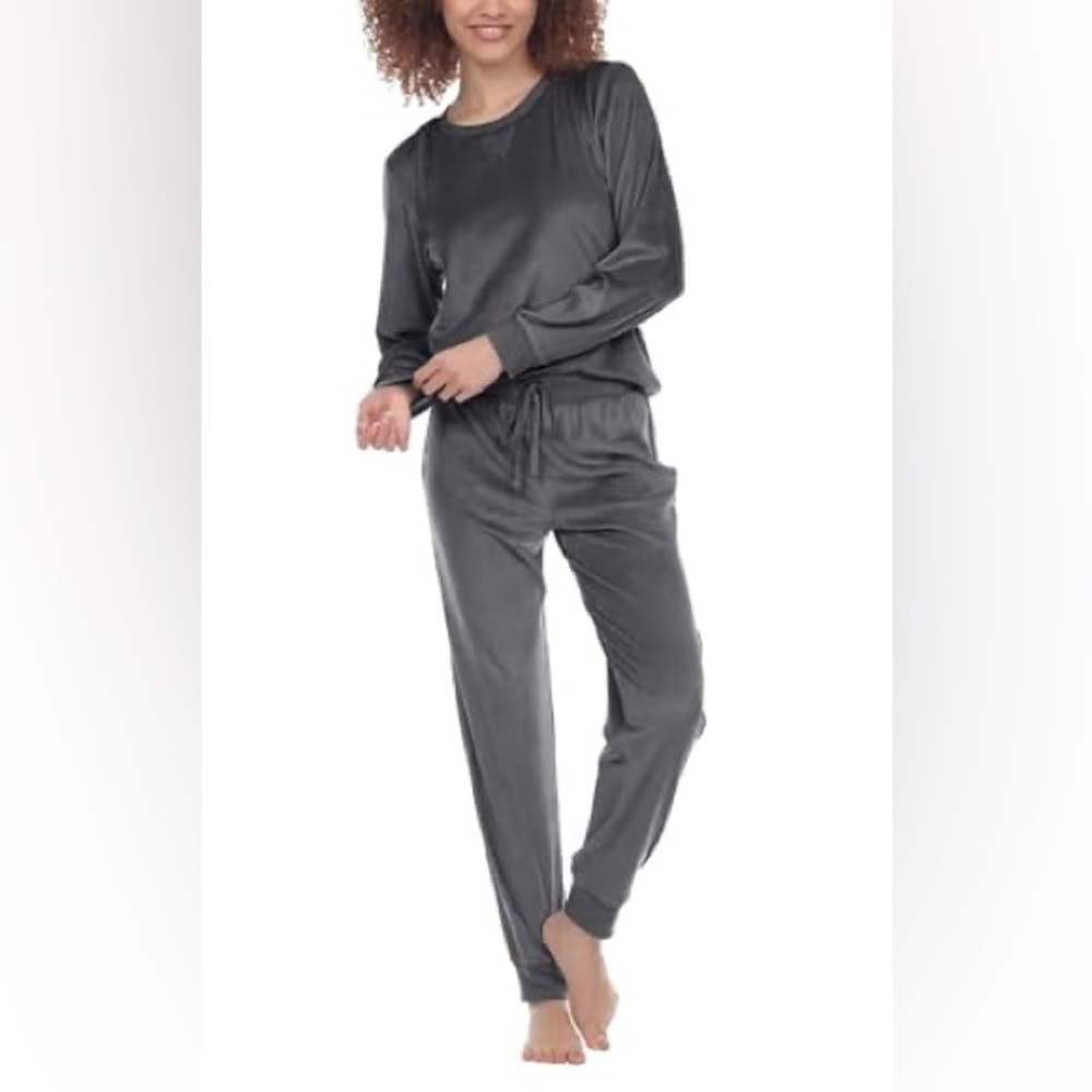 Honeydew Intimates (Nordstrom) Velour Lounge Set in Mink Brown - Picture 1 of 10